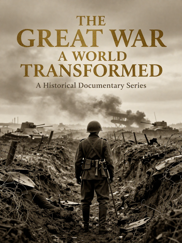 An in-depth documentary exploring the causes, pivotal moments, and enduring legacy of World War I.